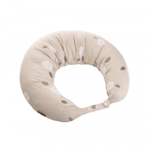Mammy village SoClose Pregnancy and Nursing Pillow- Beige (Woven Fabric)